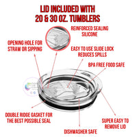 America Horror Characters | Horror July 4th Tumbler