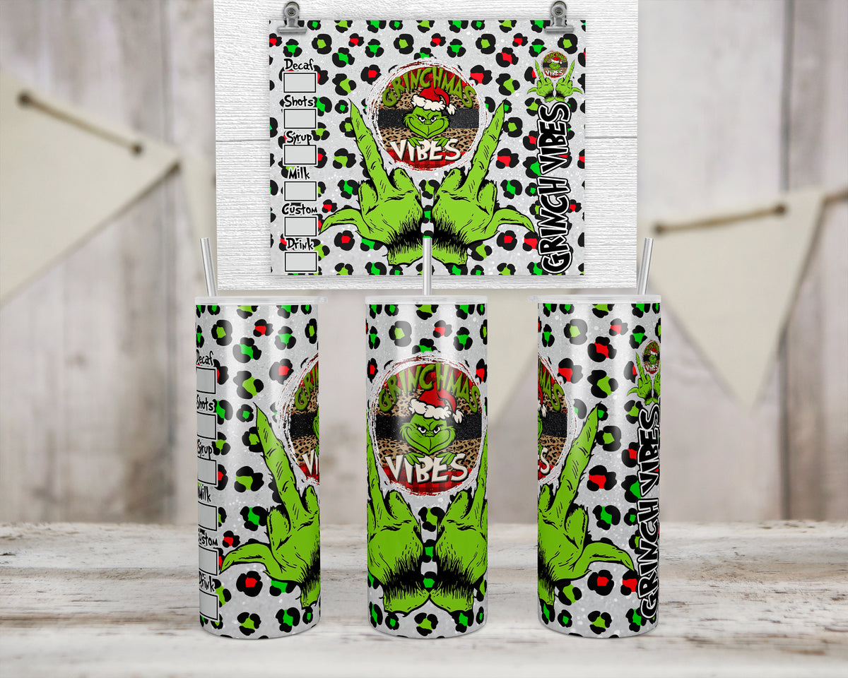 Grinch Merry F#cking Christmas Tumbler