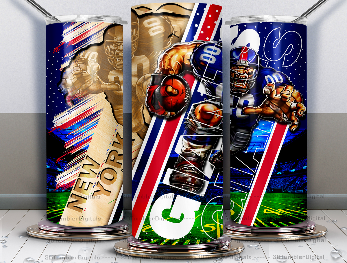 20oz Ny Giants Tumbler – Aly B Creative Creations