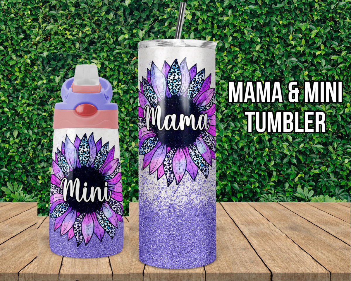 Mama and Mini Matching Tumblers Mama and Mini Mommy and Me -  in 2023