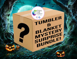 READY TO SHIP | MYSTERY SURPRISE TUMBLER & BLANKET BUNDLE!
