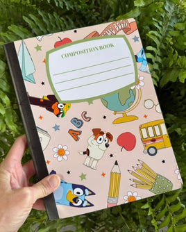 Blue Dog Composition Notebook