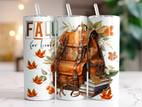 Fall For Books | Backpack Tumbler