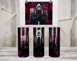 Ghostface | Pink & Red Splatter