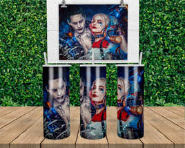 Harley Quinn Joker Tumbler