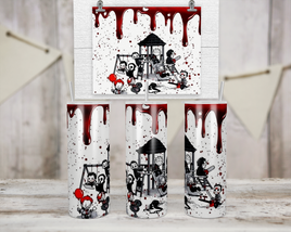 Horror Movie Characters Playground Tumbler