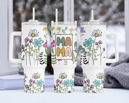 40 oz. Mama Tumbler Sassy Craft Creations