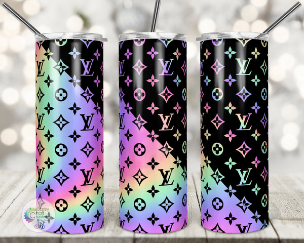 LV rainbow Tumbler – Custom K Designs