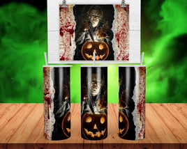 Halloween Michael Myers Pumpkin Carving | Horror Tumbler