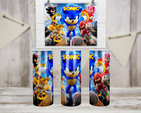 Sonic Characters Tumbler