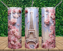 Eiffel Tower Tumbler 3D