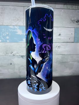 Alice in Wonderland Silhouette Tumbler