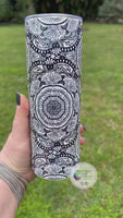 Mandala Hidden Cuss Word Tumbler