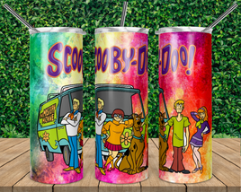 Scooby Doo Tie Dye Tumbler