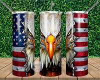 American Eagle Flag Tumbler