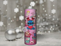 Stitch Valentine's Day Tumbler