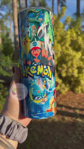 Pokemon Straw Covers / Toppers / Caps for Cups & Tumblers RTS 