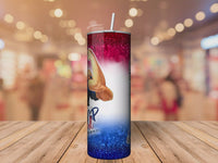 Rosie the Riveter Trump Girl Tumbler