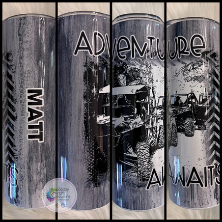 Personalized ATV Tumbler