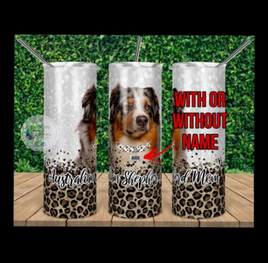 Australian Shepherd Mom Tumbler Cup