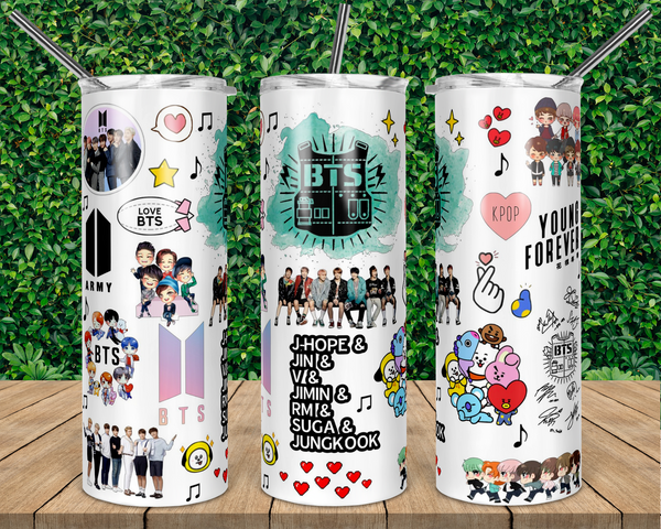 BTS tumbler – Kreations by Leen