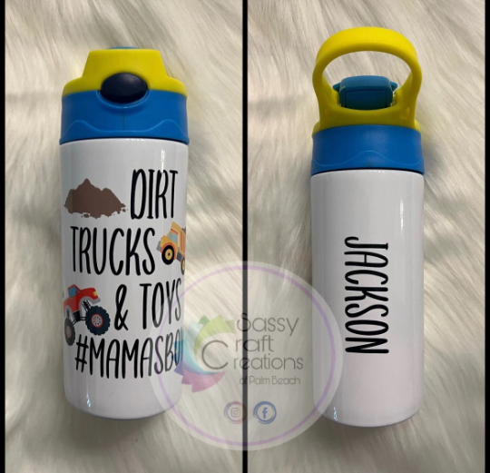 RST Mamas Boy Toddler 14 oz tumbler ONLY* – Dulceprints