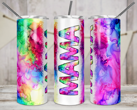 Watercolor Mama Tumbler