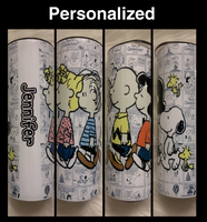 Peanuts Charlie Brown Tumbler | Peanuts Gang Tumbler | Personalized!