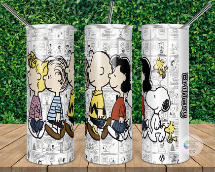 Peanuts Snoopy 20oz Cold Cup w/ Lid & Straw