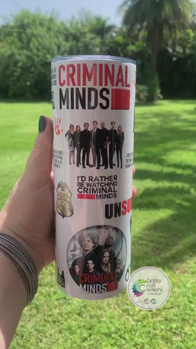 Criminal Minds Tumbler Cup