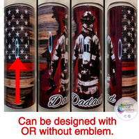 Firefighter Tumbler Personalized