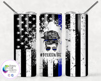 Police Wife Tumbler | Deputy Wife Tumbler | Personalized!