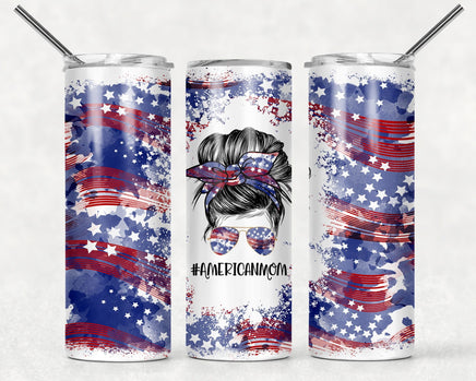 American Mom Tumbler Cup