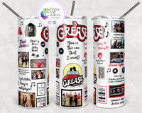 Grease Tumbler White