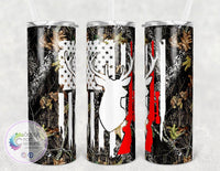 Deer Hunting Rifle Tumbler