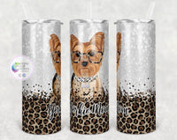 Yorkie Mom Tumbler | Personalized!