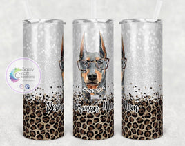 Doberman Pinscher Mom Tumbler