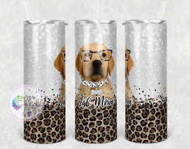 Yellow Lab Mom Tumbler | Yellow Labrador Retriever Tumbler | Personalized!