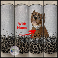 American Bully Mom Tumbler Cup