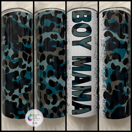 Camo Boy Mama Tumbler