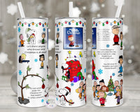 Peanuts Charlie Brown Christmas Tumbler