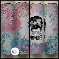  Mom Life Colorful Cheetah Tumbler