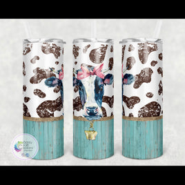 Cow Print Cow Only Tumbler