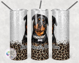 Rottweiler Mom Tumbler | Personalized