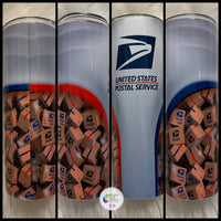 USPS Tumbler | Post Office Tumbler | Personalized!