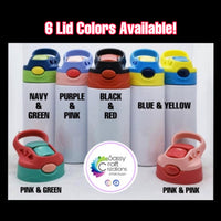 Construction Trucks Spill-proof Flip-top Sippy | Personalized!