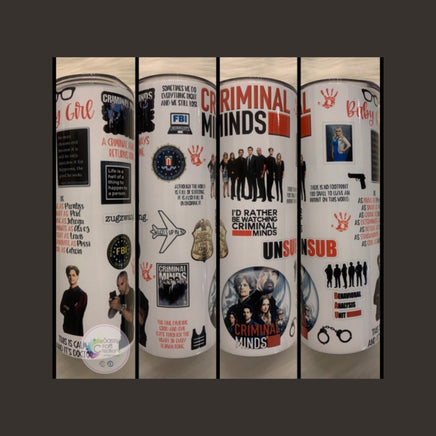 Criminal Minds Tumbler Cup