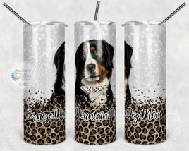 Bernese Mountain Dog Mom Tumbler Cup