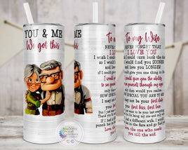 You & Me To My Wife | We Got This Tumbler
