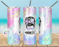 Mom Life Pastel Cheetah Tumbler